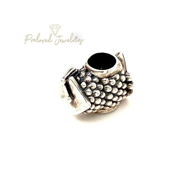 COPY - Pandora Blue CZ Eyes Owl Charm - Picture 2 of 3